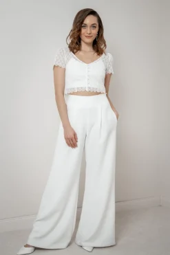Braut Hose mit weitem Bein – Zari noni