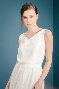 Braut Ohrstecker mit Zirkonia Kristallen - Dazzling Beauty