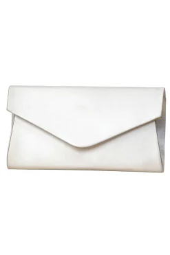 Braut Satin Clutch – Simone Ivory Dyeable | The Perfect Bridal Company