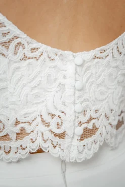 Braut Top mit tiefem Rücken – Florens noni