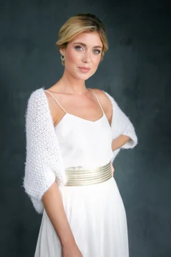 Elastischer Brautgürtel in Gold – Mailenn noni