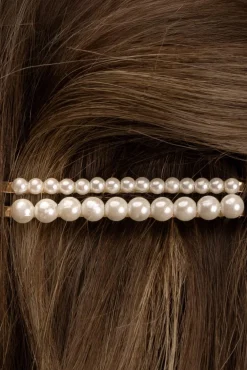 4-er Set Haarklemmen mit Kunstperlen | The Perfect Bridal Company