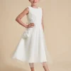 Kommunionkleid mit Tüll und Boho-Spitze
