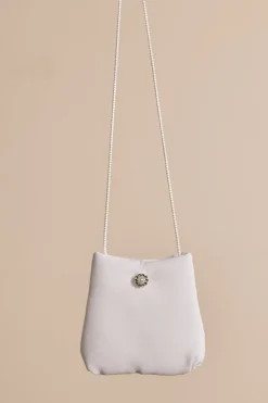 Kommuniontasche mit Strass und Perle