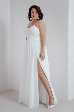 Plus Size Braut Rock aus Chiffon – Jona noni Curvy