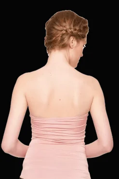 Rosafarbenes Unterziehtop – Long Jersey Bandeau Blush Twobirds