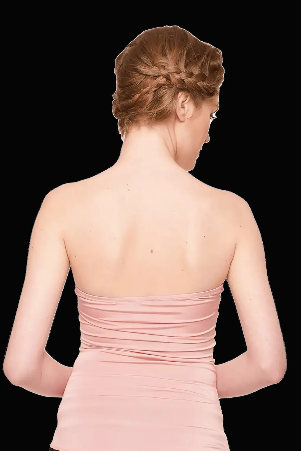 Rosafarbenes Unterziehtop – Long Jersey Bandeau Blush Twobirds