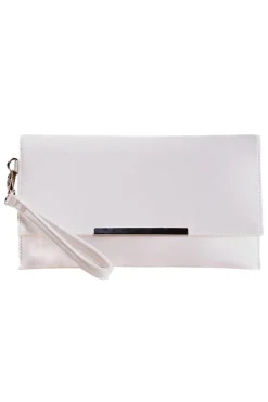 Satin Clutch – Kayla Ivory Dyeable | The Perfect Bridal Company