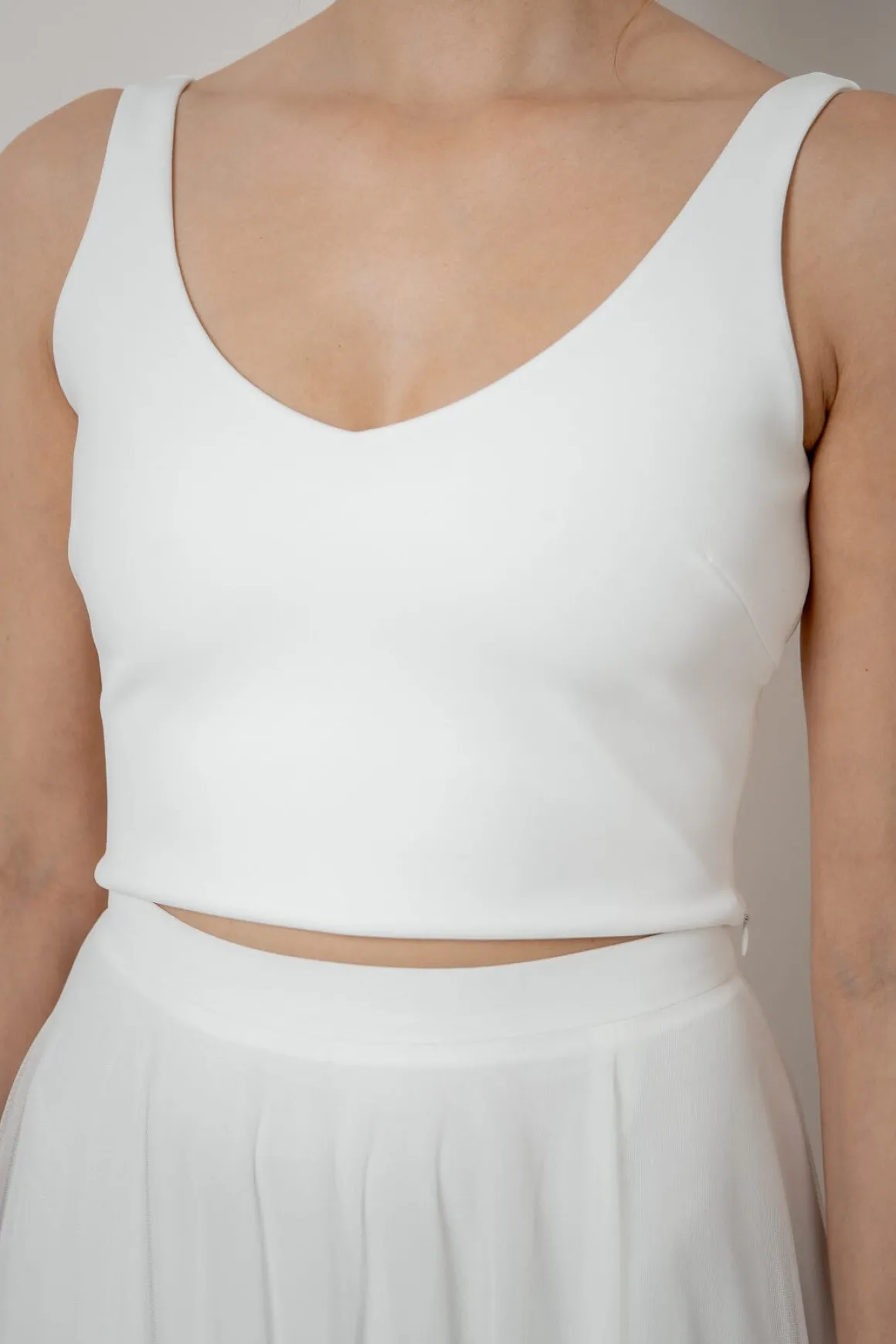 Schlichtes Braut Top – Ilvy noni