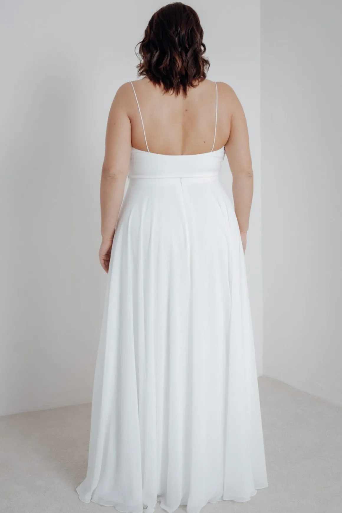 Schlichtes Top mit Herzausschnitt – Pina noni Curvy