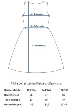 Süßes Kleid für Blumenmädchen