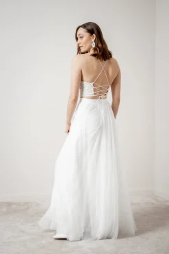 Showroom Only: Braut Rock in Ivory aus Softtüll – Christy noni Selected