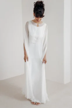 Showroom Only: Chiffon Braut Cape – Philia noni Selected