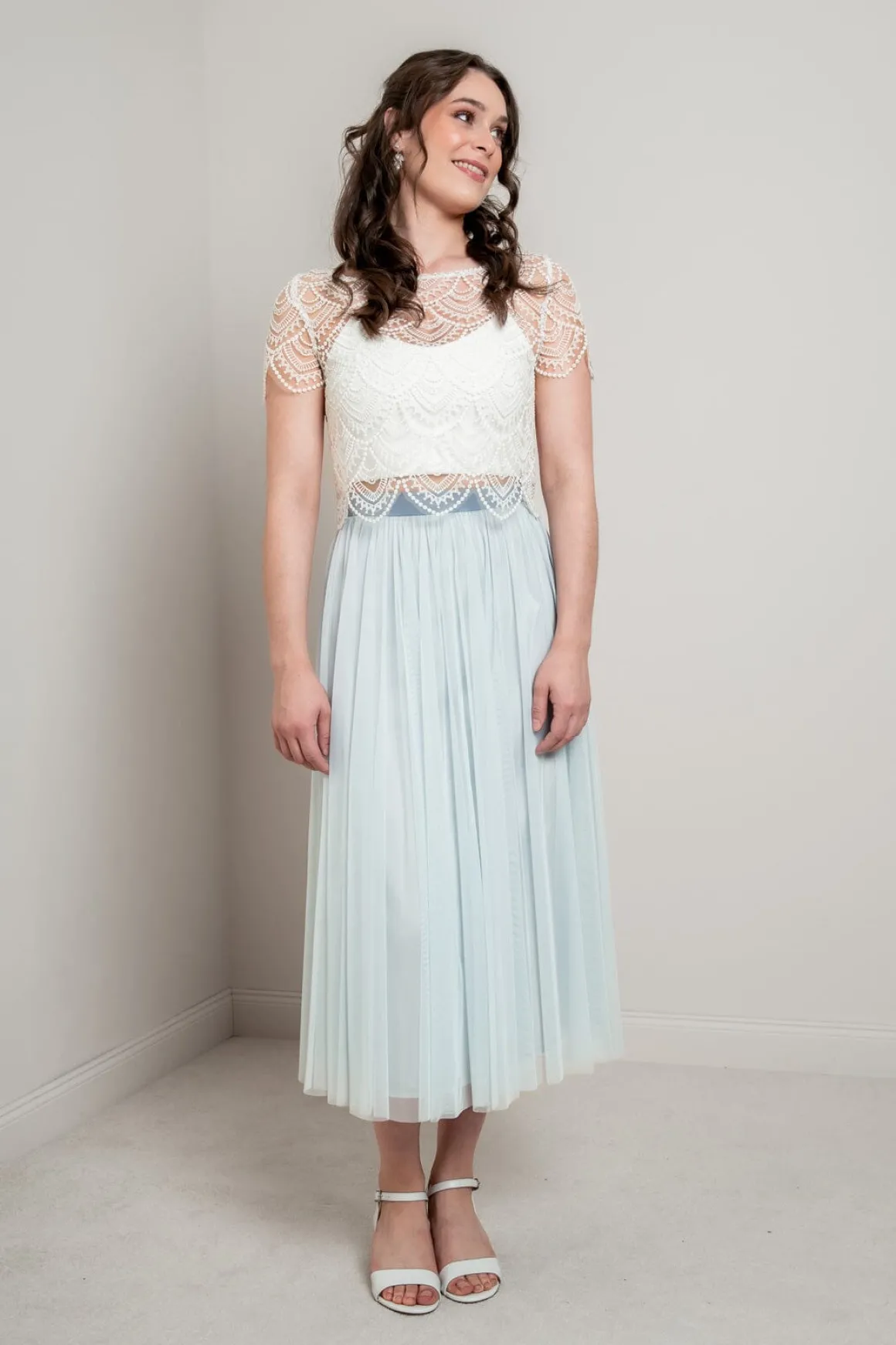 Showroom Only: Hellblauer Rock – noni Selected