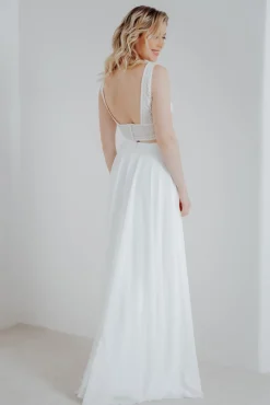 Showroom Only: Ärmelloses Top mit tiefem Ausschnitt – Jala noni Selected