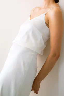 Showroom Only: Satin Braut Top – Minoa noni Selected