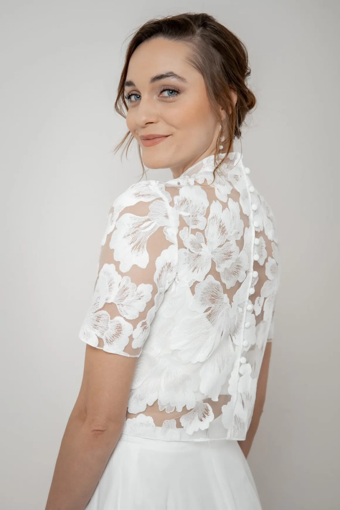 Showroom Only: Stehkragentop – Cales noni Selected