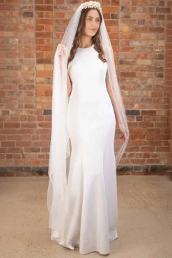Softtüll-Schleier mit Perlenborte | The Perfect Bridal Company