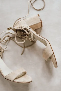 Sommersandalette für die Braut - Magnolia Nude | Hello Lovely Shoes
