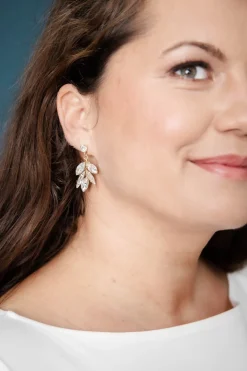 Strass-Ohrstecker für die Hochzeit