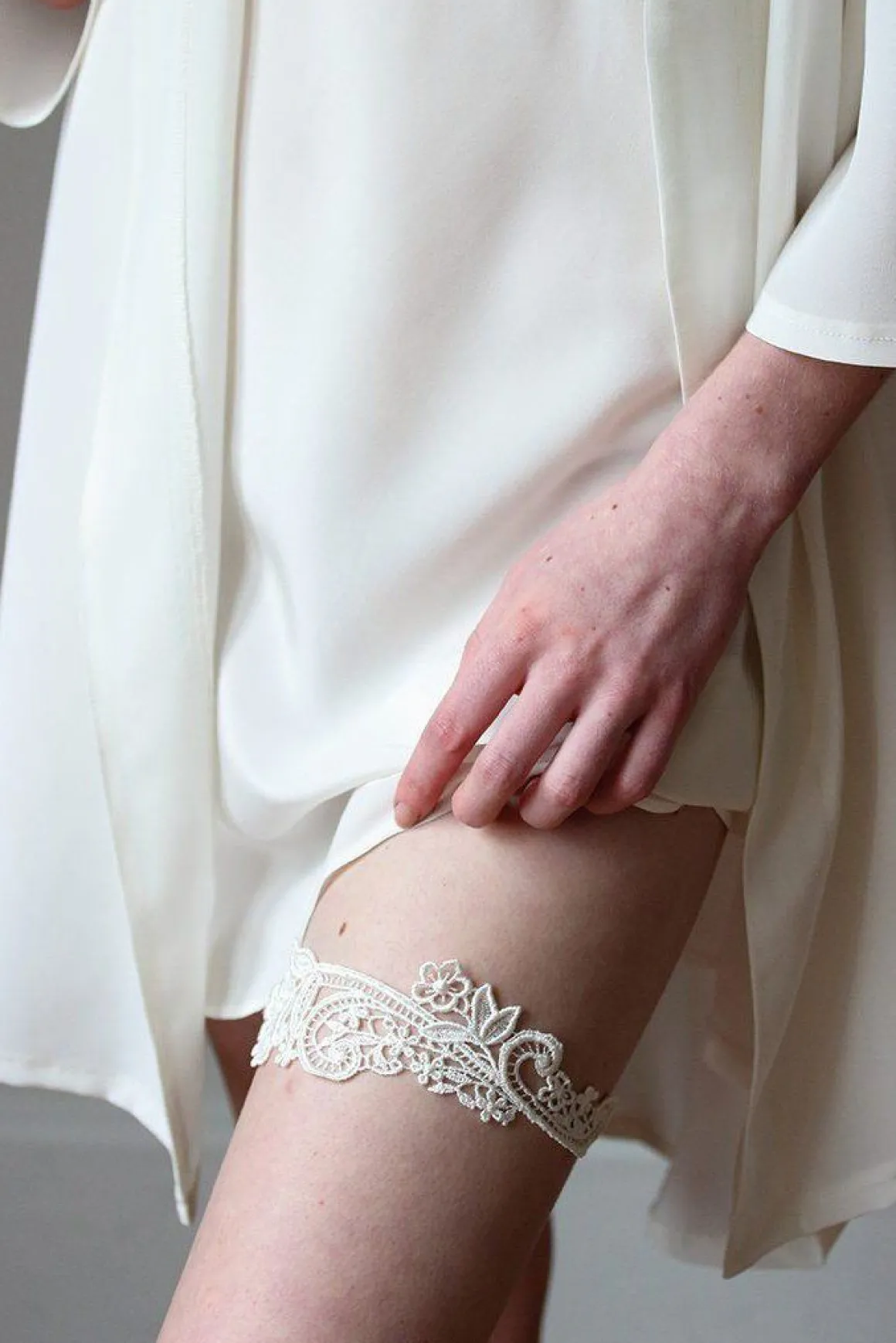 Strumpfband, Boho aus Spitze – Tempête