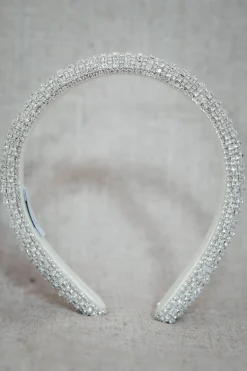Verzierter Haarreif – Crystal White | Weat