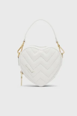 Weiße Herztasche – Mini Heart Bag Coconut | Weat